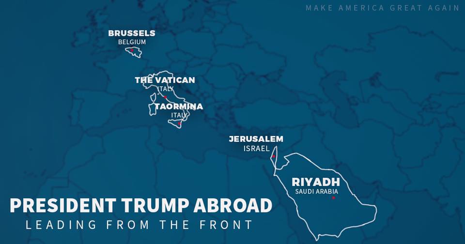 18527747_10159164604675725_7407780177723805179_n Турне Трампа: ТОП конфузов президента США в зарубежных визитах