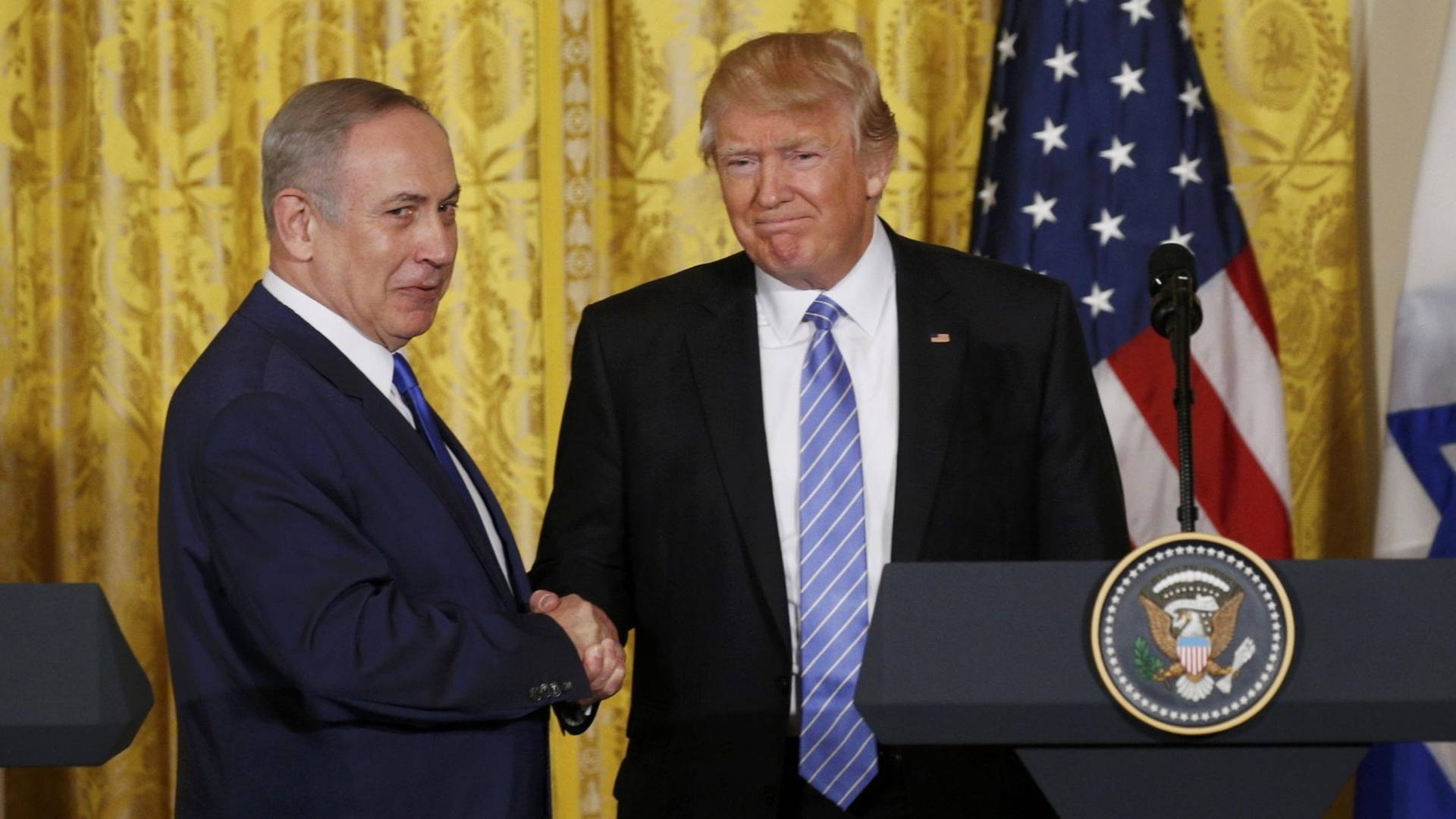 S3_Trump_Netanyahu Трамп попробует примирить Израиль и Палестину во время визита в Тель-Авив