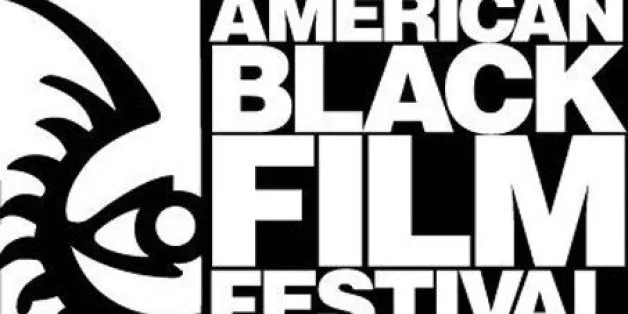 Черно-белый логотип American Black Film Festival