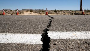 earthquake-300x169 Earthquake aftermath in Ridgecrest, California, USA - 04 Jul 2019
