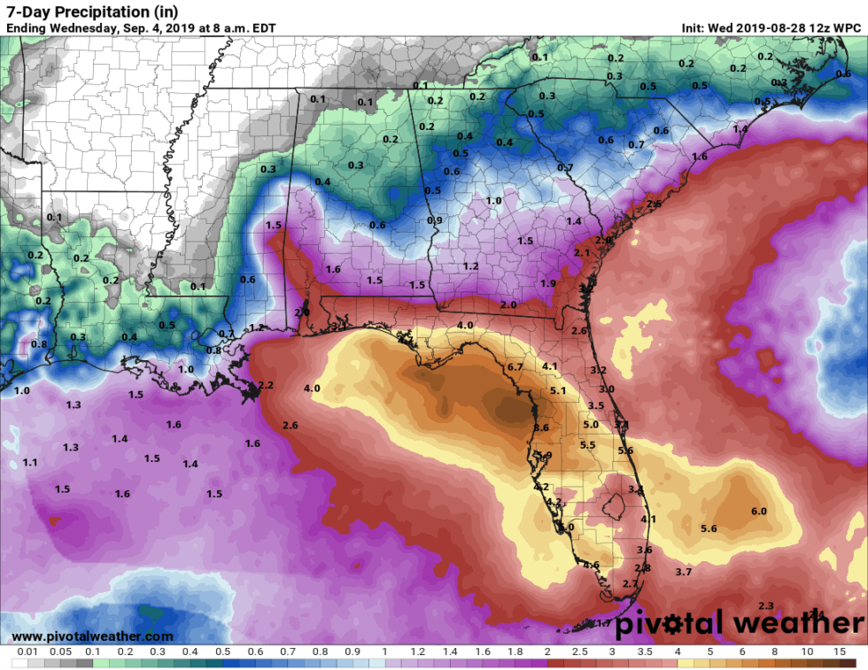 wpc_qpf_168h_p.us_se-980x757 Ураган Дориан приближается к США. Пуэрто-Рико все еще не готово к нему