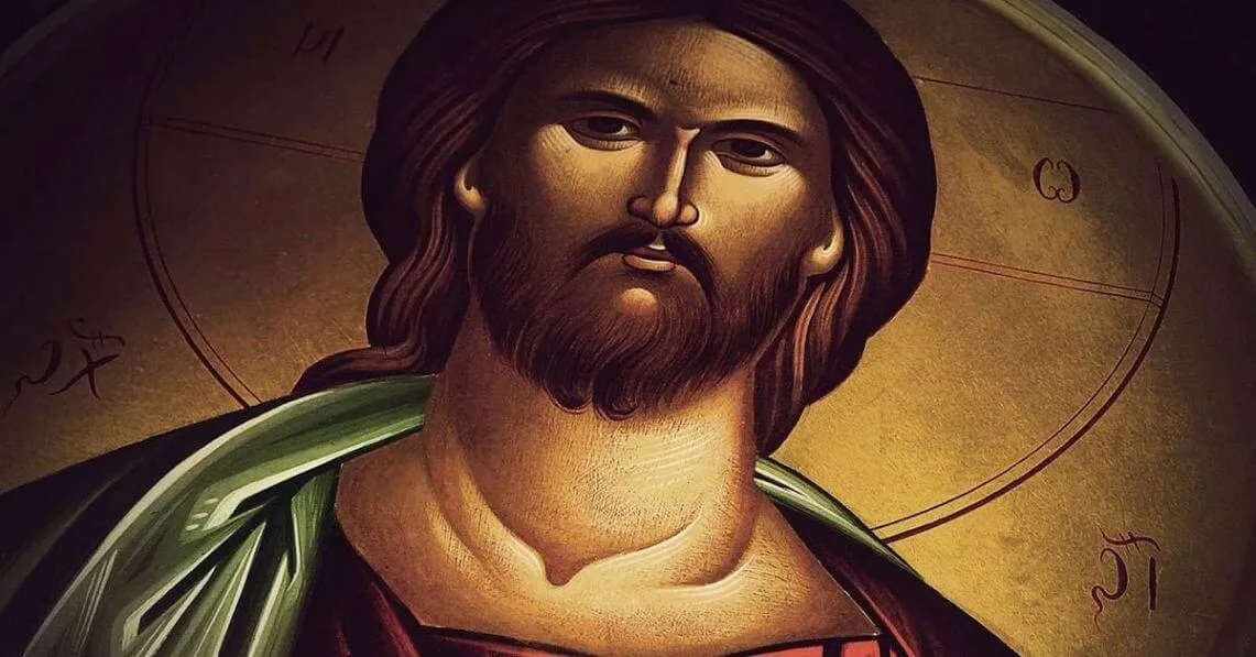 Православная икона с изображением Иисуса Христа