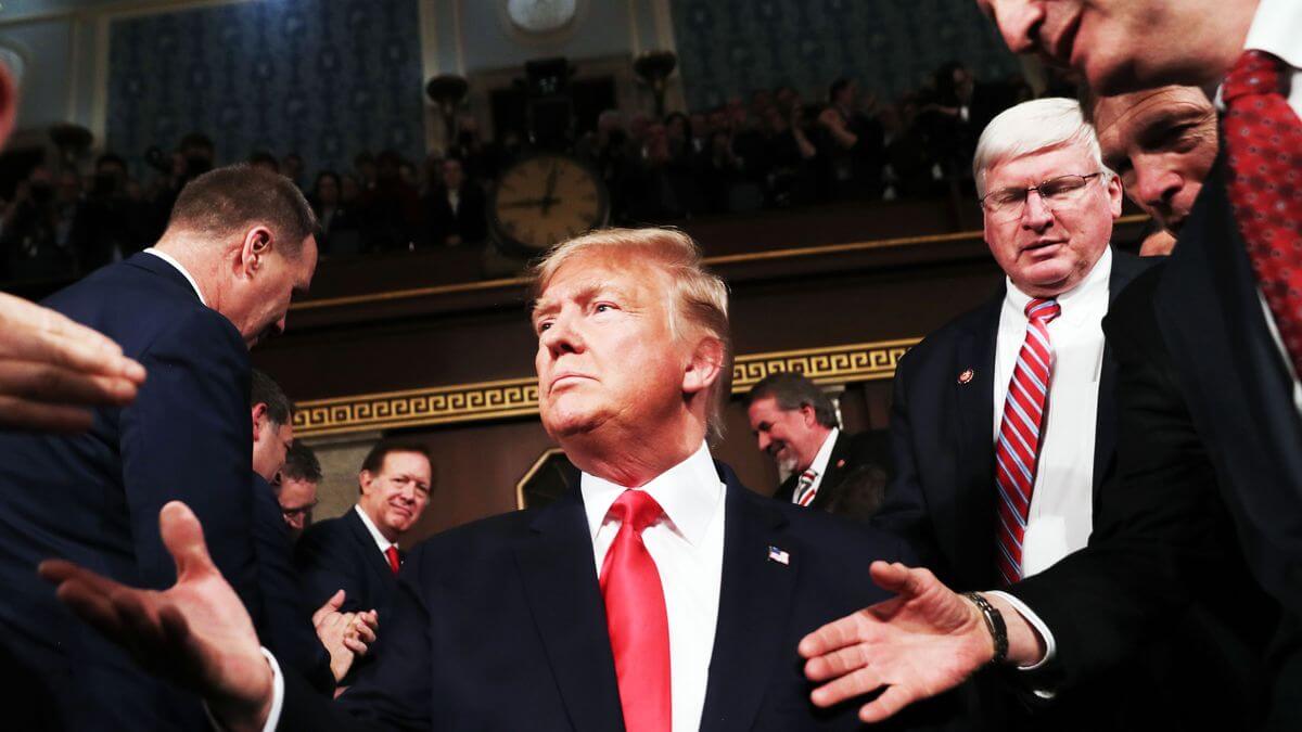 GettyImages_1198673250.0 Ни слова об импичменте: что говорил Трамп в обращении к нации