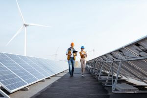 iStock-1188930630-300x200 Engineers on a solar power plant