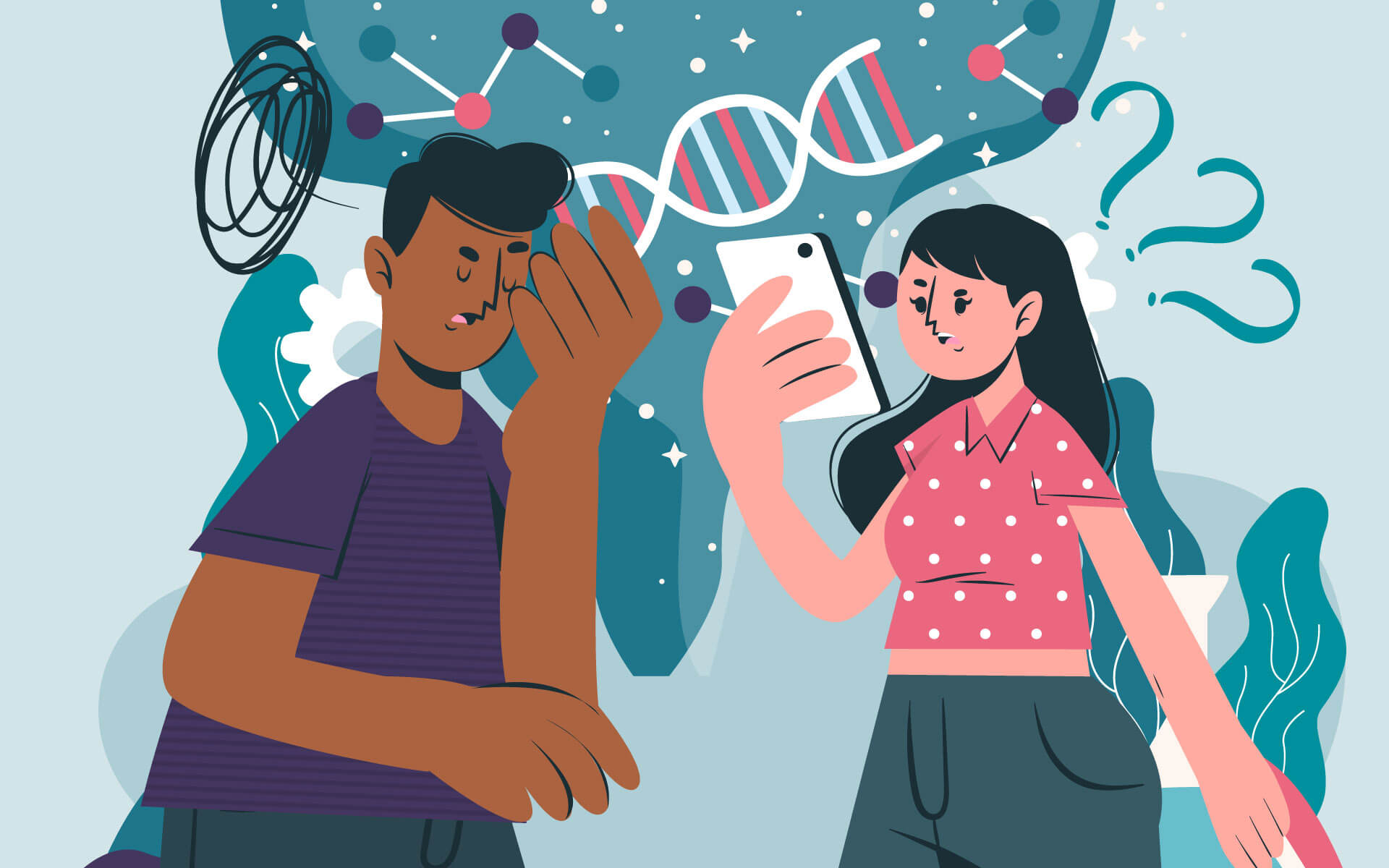 Генетические тесты в США — приятные открытия или повод для тяжелого разговора с близкими? Фото Олександр Шатов