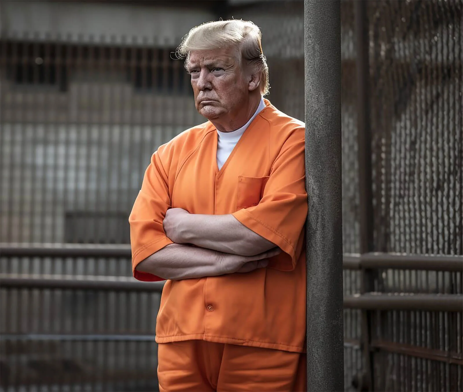 Дональду Трампу предстоит ответить за темные делишки прошлого. Изображение: ИИ