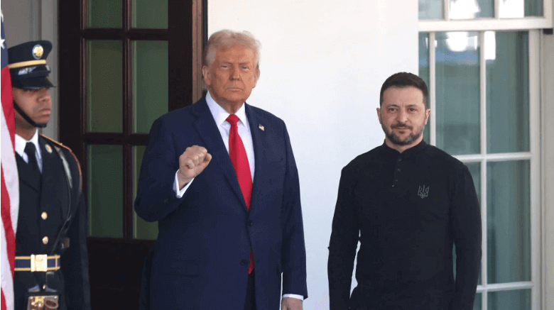 Tramp-i-Zelenskij Прерванная встреча Трампа с Зеленским в Вашингтоне: что известно