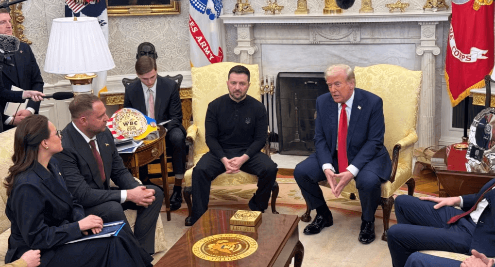 Tramp-i-Zelenskij2 Прерванная встреча Трампа с Зеленским в Вашингтоне: что известно