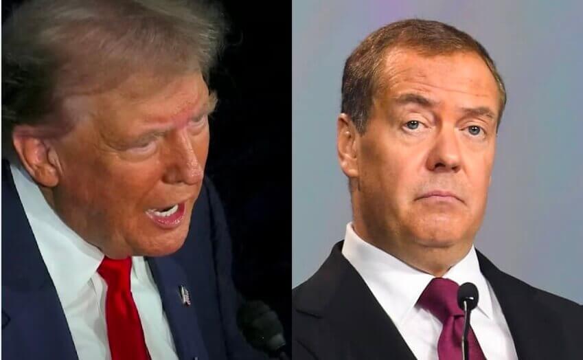 tramp-i-medvedev Трамп ответил Медведеву на угрозы