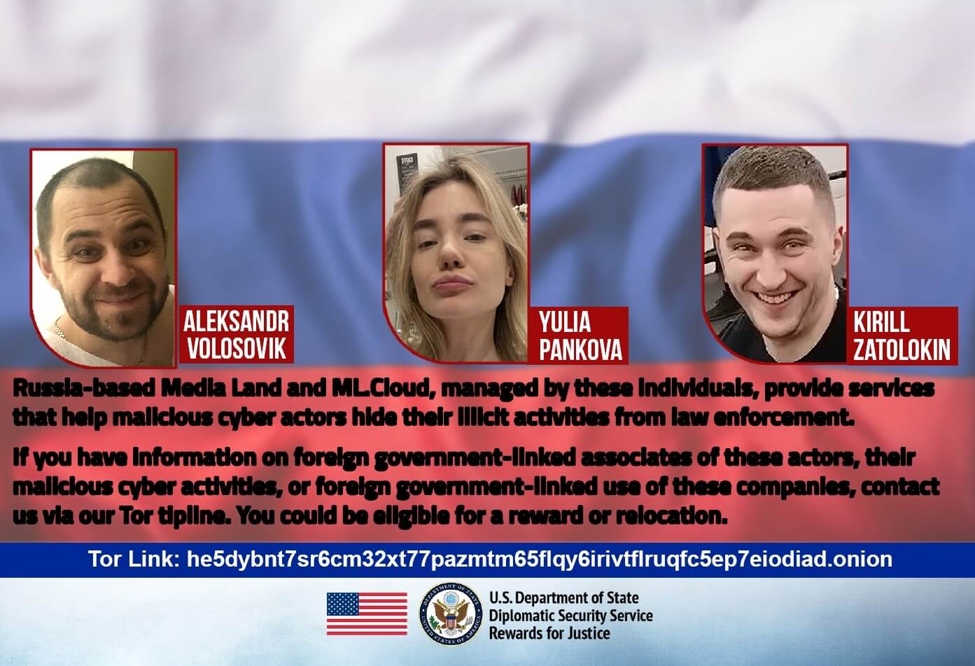english_0 Пуленепробиваемый хостинг: США предъявили обвинения кибер-преступникам из России